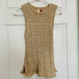 Anthropologie Pilcro sleeveless textured knit top